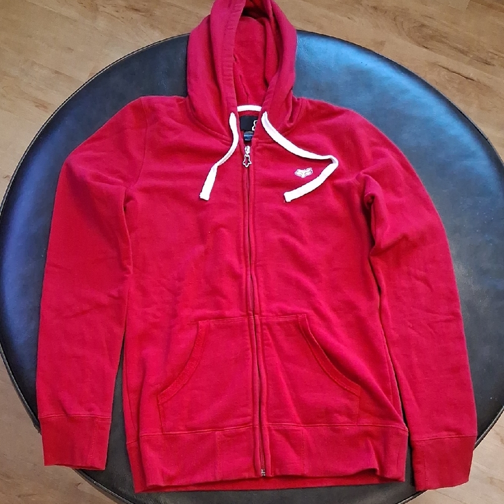 Fox Pink Zip Hoodie